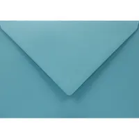 Netuno Gladde blauwe enveloppen A5 - 162 x 229 mm - C5 - 20 stuks - NK natgelijmde - 140 gram - Woodstock -