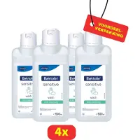 Hartmann Baktolin Sensitive Waslotion - Handzeep - 4 x 500ml - Voordeelverpakking