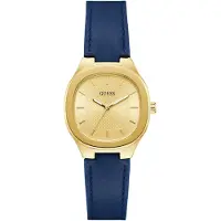 GUESS Analoog horloge 'Eve' navy / goud