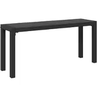 vidaXL Tuinbank Zwart 100 x 28 x 45cm Staal