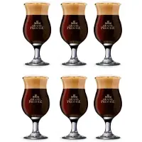 Hertog Jan Grand Prestige Bierglas – 6 stuks – Speciaalbierglazen – Officieel – Vaatwasserbestendig – 33cl