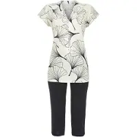 Ringella Elegante pyjama ginkgobladeren | Maat 46