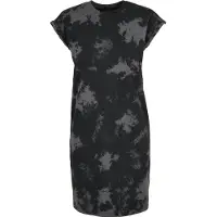 Urban Classics Jurk rookgrijs / zwart
