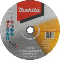 Makita doorslijpschijf 230x1,9 mm INOX - E-13764