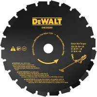 DeWalt DT20696-QZ - Tarcza Tnąca - 24 Zębów - 254mm - Staal