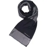 Emporio Armani Sjaal 'Emporio Schal' zwart