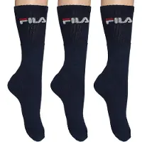 FILA Verpakking van 3 paar Heren- en Dames Hoge Sneakersokken F9505
