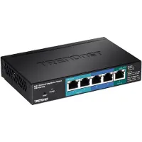 Trendnet Slimme switch - - TPE-P521ES - 5 poorten - PoE+ - Gigabit Ethernet