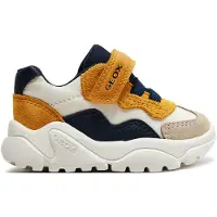 Geox CIUFCIUF PEUTER Sneakers - BEIGE/OKER - Maat 22