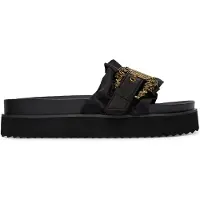 Versace Jeans Couture Muiltjes 'ARIZONA' zwart