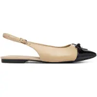 Caprice Ballerina taupe / zwart