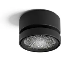 Sigor Plafondlamp , Nivo, dimbare, Zwart, Woonkamer, Aluminium, Modern