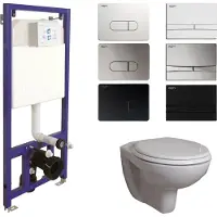 Boss & Wessing Toiletset Budget Set 02 B&W Compact Met B&W Drukplaat