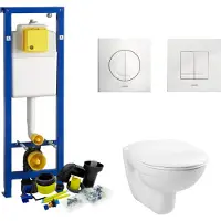 Wisa xs toiletset set 01 boss & wessing basic smart met argos of delos drukplaat