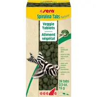 Sera Spirulina tabletten 24 stuks - Aquarium Visvoer