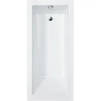Plazan Modern ligbad acryl 140x70cm wit glans