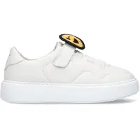 Nubikk Vince Rush K leren sneakers wit Jongens/Meisjes Leer Effen - maat 34