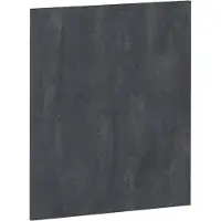 Vicco R-Line Keukenfront – 59.6 x 71.3 cm meubelfront voor de halfhoge ovenombouwkast Zwart beton