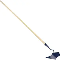 Kadax Huider, aardappelhokker van metaal, handploeg met 171 cm lange steil, hoopploeg voor tuin, accessoires voor het verzamelen van aarde, aardappelen, groenten (breedte: 14 cm)