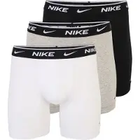 Nike Underwear Boxershorts grijs gemêleerd / zwart / wit