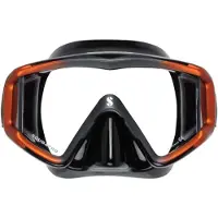 SCUBAPRO New Crystal Vu Diving Mask Oranje,Zwart