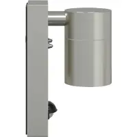 vidaXL Buitenwandlamp Zilver 6,5 x 10,5 x 16 cm