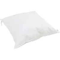 vidaXL Deken Set met kussen 2 st Wit Microvezel