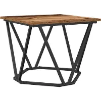 vidaXL Salontafel, 3 stuks, gerecycled hout, 50 x 50 x 40 cm