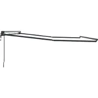vidaXL Zonnescherm Frame Verstelbaar Antraciet 4,5 × 3 m Staal