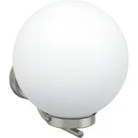 vidaXL Buitenwandlamp zilver, 29 x 25 x 33 cm, roestvrij staal en kunststof