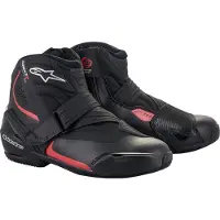 Alpinestars SMX-1 R V2, korte laarzen ,zwart/rood ,44 EU