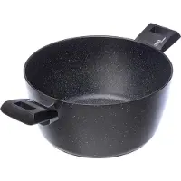 Moneta Etnea steelpan 2,6 l Rond Zwart