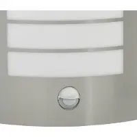 vidaXL Buitenwandlamp 2 st zilver 23,5 x 9 x 26 cm RVS en plastic