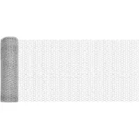 vidaXL zeshoekig gaashek met betonnen voetstuk 10 x 0,6 m Mesh