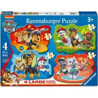 Ravensburger Paw Patrol Puzzel Met 4 Vormen