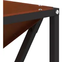 vidaXL Vuurkom Roestig 80 x 80 x 40 cm weervast staal