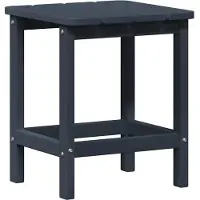 vidaXL Bijzettafel Marineblauw 38 x 38 x 46 cm Polyetheen
