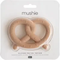 Mushie Bijtring Pretzel Natural