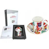 CARMANI Hoofd en schotel Wassily Kandinsky, Muzen - Porselein, 240ml