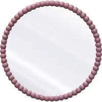 Fonq Pompom Spiegel Ø 71 cm - Rosé