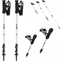 NILS TK8602 Trekkingstokken Wit - Verstelbaar & Aerodynamisch