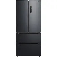 Heinner HCFD-M516INVHDXE++ French Door Amerikaanse Koelkast – 516 L – No Frost – LED Touch Display – InoxCool & ADT Fresh System – Donker RVS – 5 Jaar Garantie