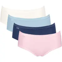 Sloggi Slip enziaan / pastelblauw / rosé / wit