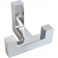 GTV Dubbele Wandhaak Chroom - Stijlvol meubelaccessoire