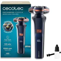Cecotec PrecisionCare, zwart, blauw, roestvrij staal, 8500 omwentelingen per minuut, LED, batterij, 120 minuten