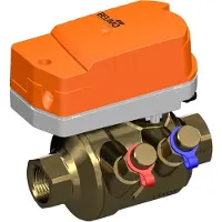 Belimo PI Zoneklep Rp3/4 Kvs0.98 24VAC/DC Fail-Safe 75s 2-10V 1Nm IP40 Aansluitklem Meetpoorten C220QPT-F/CQK24A-SR-T