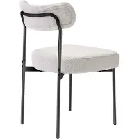 Vevor Moderne eetkamerstoel (2 stuks) Sherpa-stoel (draagvermogen 136 kg) voor eettafels