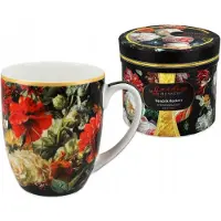 CARMANI Porseleinen Mok - Barok Bloemen Hendrik Reekers 420ml