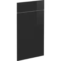 Vicco R-Line Keukenfront – 39.6 x 70.8 cm meubelfront voor de lade-onderkast Zwart hoogglans