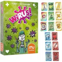 Muduko Wirus! Kaartspel - Snelle, Grappige Gezelschapsspel voor 2-6 Spelers